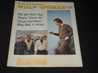 1969 JANUARY 7 GOLF WORLD MAGAZINE - BING CROSBY BOB HOPE FRONT COVER - E 6488
