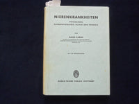 1958 NIERENKRANKHEITEN PHYSIOLOGIE HARDCOVER BOOK - HANS SARRE- GERMAN - KD 9004