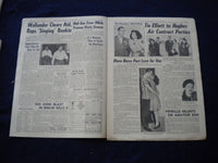 1947 JULY 24 NEW YORK DAILY NEWS NEWSPAPER -MARTIN CLEARED BY WALLANDER- NP 5985