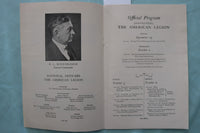 1930 AMERICAN LEGION BOSTON ANNUAL CONVENTION PROGRAMS - LOT OF 2 - K 3424