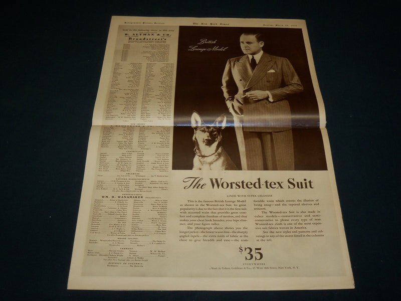 1936 MARCH 29 NEW YORK TIMES ROTO PICTURE SECTION - JOHNSTOWN FLOOD - NT 9382