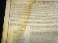 1851 JANUARY 25 THE BOSTON MUSEUM NEWSPAPER - HORACE GREELEY - CAESAR - NP 9035