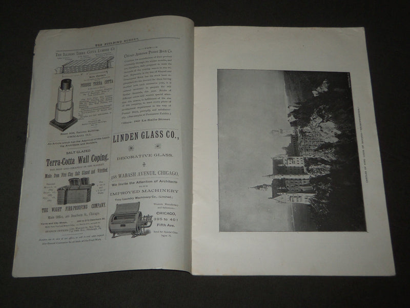 1889 NOVEMBER 20 THE BUILDING BUDGET MAGAZINE - EXTRA EDITION - J 2750