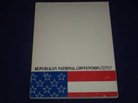 1972 REPUBLICAN NATIONAL CONVENTION PROGRAM - MIAMI BEACH - GREAT ADS - J 1477