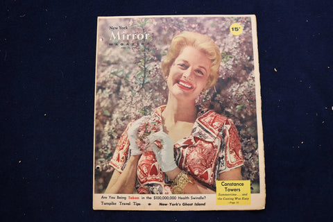 1960 JUNE 26 NY MIRROR MAGAZINE - CONSTANCE TOWERS COVER - E 22252
