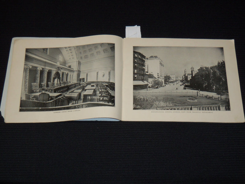 1902 WASHINGTON THE NATION'S PRIDE VIEW BOOK - GREAT PHOTOS - J 7911