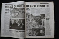 1997 SEP 4 NEW YORK DAILY NEWS NEWSPAPER - FIRESTORM OVER ICE QUEEN - NP 8915