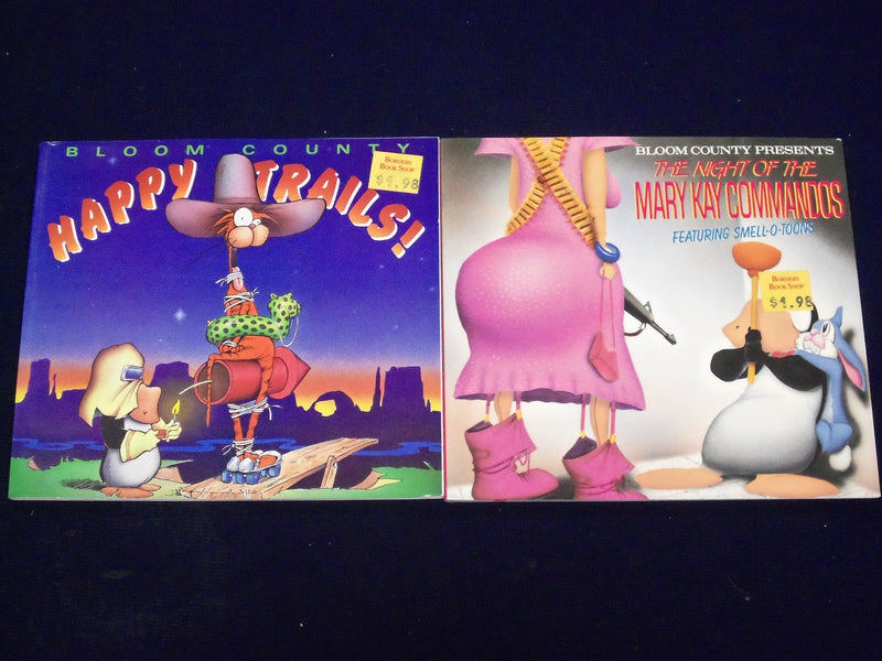 1988-1990 BLOOM COUNTY BOOK BY BERKE BREATHED LOT OF 3 - COMIC - KD 2227