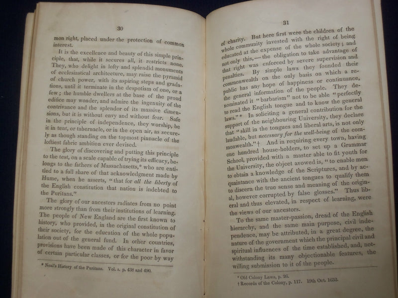 1830 JOSIAH QUNICY CLOSE OF THE SECOND CENTURY ADDRESS - J 4785
