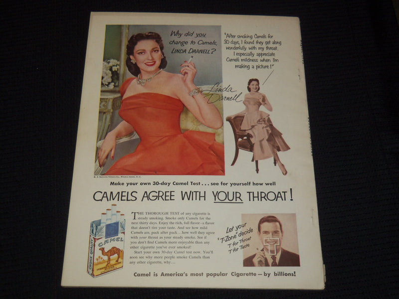 1952 AUGUST SCREEN STORIES MAGAZINE - BING CROSBY & JANE WYMAN COVER - E 12311