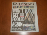 2021 SEPTEMBER 17 NEW YORK DAILY NEWS NEWSPAPER - D.C. COPS MOVE TO PREVENT RIOT