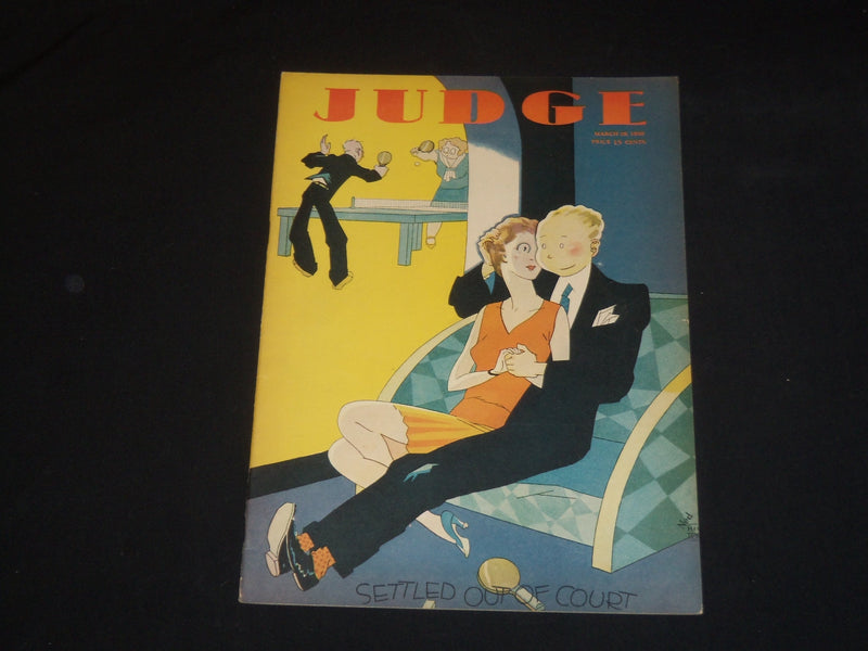 1930 MARCH 29 JUDGE MAGAZINE - SETTLED OUT OF COURT - ST 5624