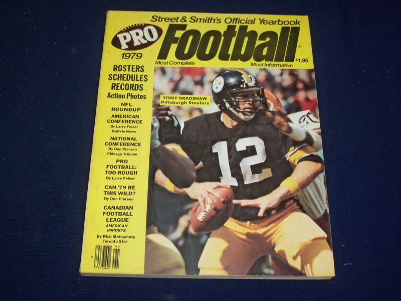 1979 STREET AND SMITH'S FOOTBALL MAGAZINE - TERRY BRADSHAW - SP 9560