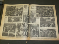 1945 MAY 9 NEW YORK DAILY NEWS - REDS JOIN IN HAILING PEACE - NP 4341
