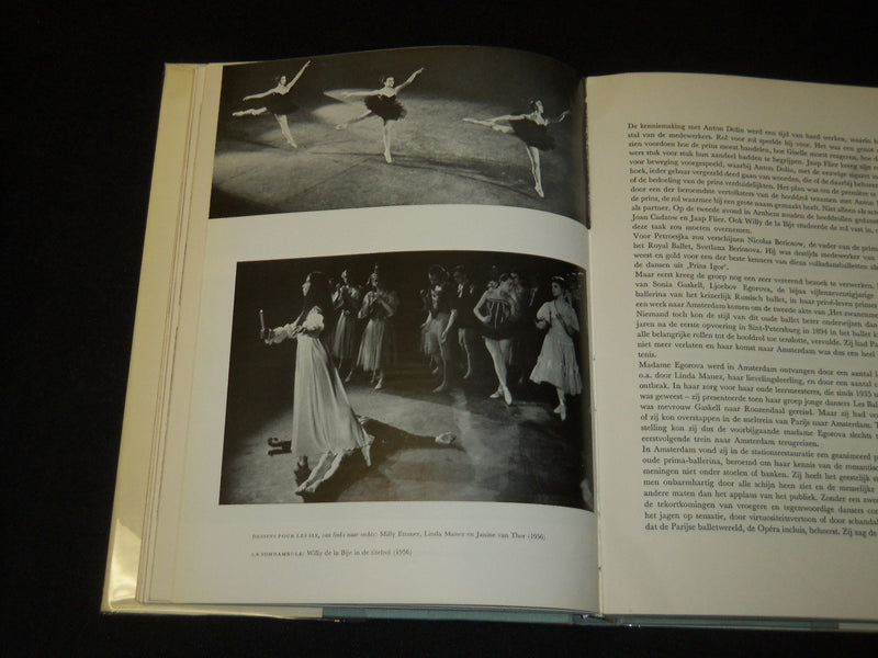1958 HET NEDERLANDS BALLET HARDCOVER BOOK BY JOOP SCHULTINK - KD 5841