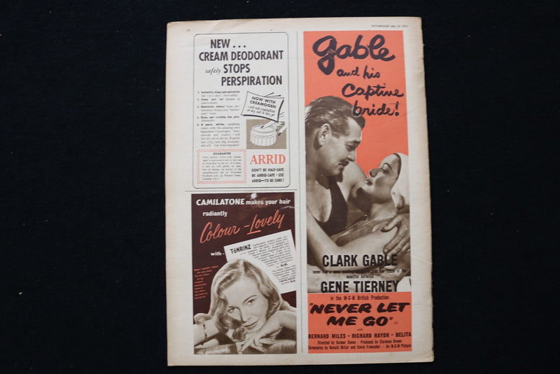 1953 MAY 30 PICTUREGOER MAGAZINE - MARGE CHAMPION COVER - E 26005