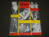 1956 THIS WAS SHOW BUSINESS MAGAZINE - GARBO & VALENTINO COVER - ST 4827
