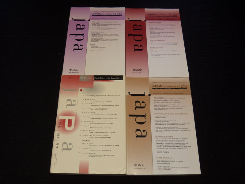 1994-2013 JAPA JOURNAL MAGAZINES LOT OF 22 - SOFTCOVER - KD 5T