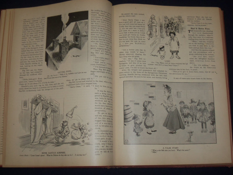 1910 CARICATURE WIT & HUMOR OF NATION BOOK - ILLUSTRATIONS - FLAGG - KD 3165