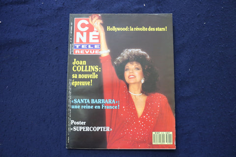 1987 SEPTEMBER 17 CINE TELE REVUE MAGAZINE - JOAN COLLINS COVER - E 23571