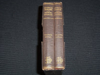 1877 POCKET DICTIONARY ENGLISH & FRENCH - FRENCH & ENGLISH SET OF 2 - KD 4065I