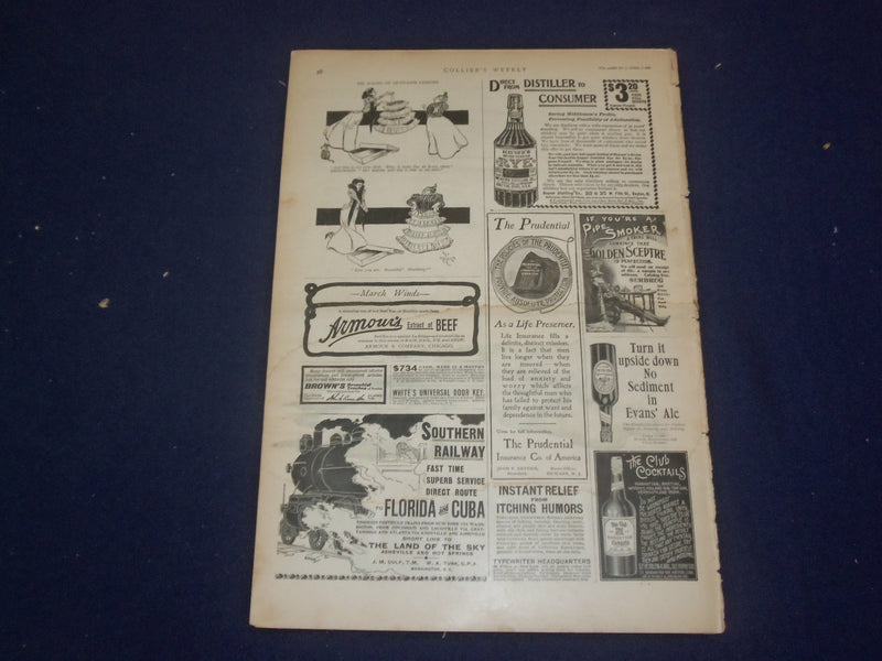 1899 APRIL 8 COLLIER'S MAGAZINE - THE RETURN OF THE TWELFTH REGIMENT - ST 6661