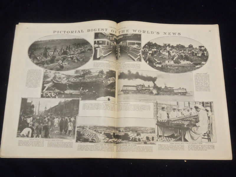 1916 SEPTEMBER 28 LESLIE'S WEEKLY MAGAZINE - EMBLEMS OF VALOR - ST 6119