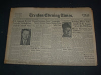 1949 NOV 21 TRENTON EVENING TIMES NEWSPAPER-U.S. APPEALS FREE ANGUS WARD-NP 3382