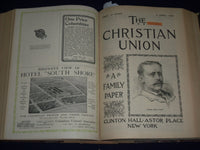 1893 JAN 7 - JUNE 24 THE CHRISTIAN UNION BOUND VOLUME - ILLUSTRATIONS - KD 2382