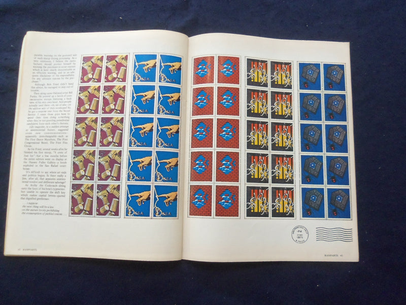 1973 JANUARY RAMPARTS MAGAZINE - INFORMAL ART OF LEAKING - SP 5746ZA
