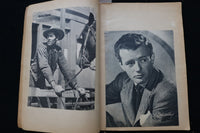 1940'S MOVIE STARS SCRAPBOOK - JAMES STEWART - LANA TURNER - E 24948