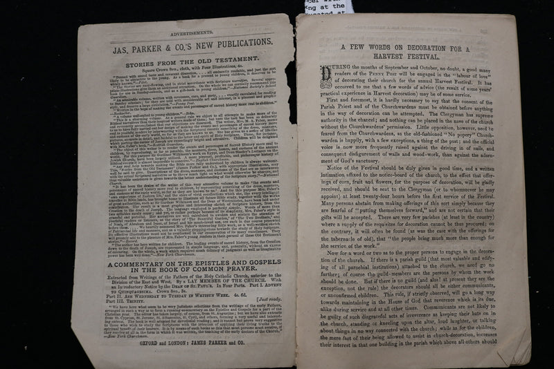 1876 SEPTEMBER 1 THE PENNY POST MAGAZINE - K 2447