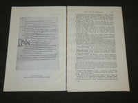 1923 BRITISH MUSEUM GUIDE TO EXHIBITED MANUSCRIPTS PART II BOOK - J 6149