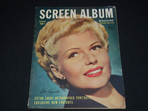 1948 SPRING SCREEN ALBUM MAGAZINE - RITA HAYWORTH COVER - E 14678