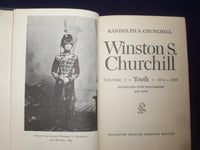 1966-67 WINSTON CHURCHILL HARDCOVER BOOKS-VOLS I & II-RANDOLPH CHURCHILL-KD 8766