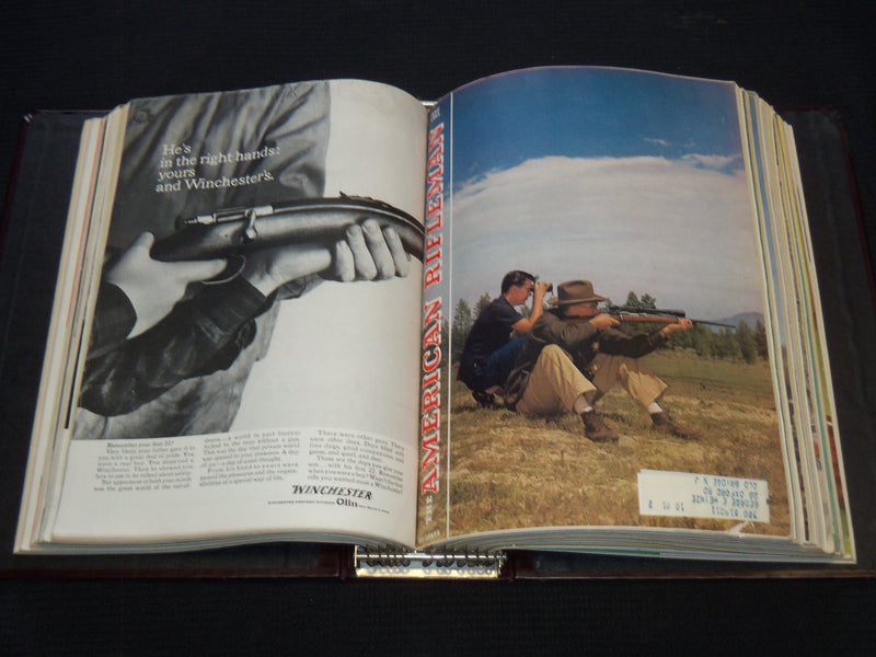 1961 JANUARY-DECEMBER THE AMERICAN RIFLEMAN MAGAZINE BOUND VOLUME - KD 4839
