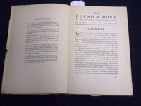 1928 SEPTEMBER THE HOUSE & HORN A HARVARD MISCELLANY MAGAZINE - J 8788