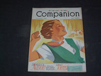 1937 OCTOBER WOMAN'S HOME COMPANION MAGAZINE - ILLUSTRATED COVER - B 4087