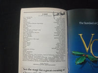 1978 THE GRAND TOUR PLAYBILL - 4 SIGNATURES - J 8203