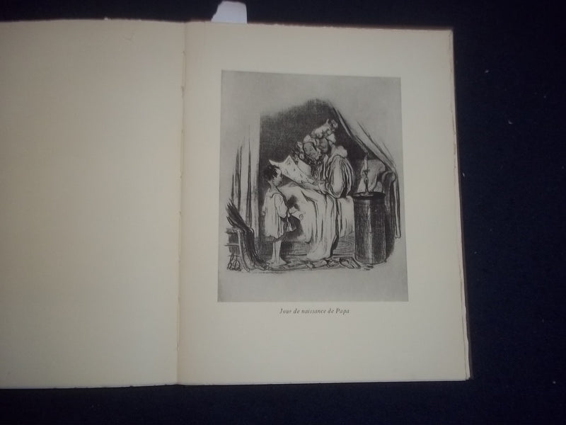 1922 HONORE DAUMIER, HIS LIFE AND WORKS HARDCOVER BOOK - KD 8151