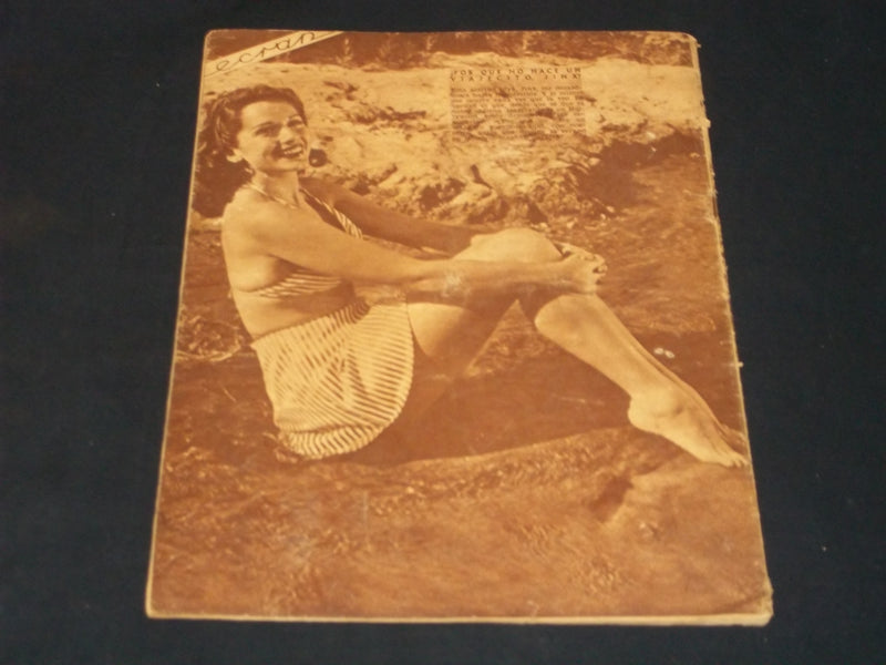1945 MARCH 13 ECRAN SPANISH MAGAZINE - ANN SHERIDAN COVER - E 26010