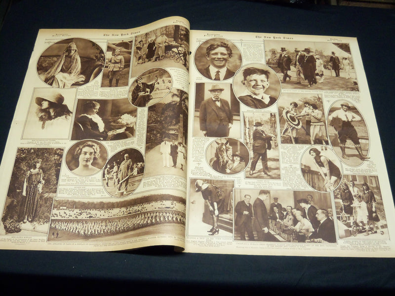 1922 JUNE 11 NEW YORK TIMES PICTURE SECTION - COLUMBIA UNIVERSITY - NT 8864