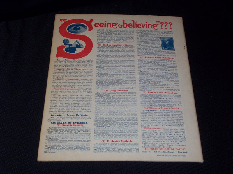 1925 JULY 25 JUDGE MAGAZINE - CHRISTMAS NUMBER FRONT COVER - E 4750