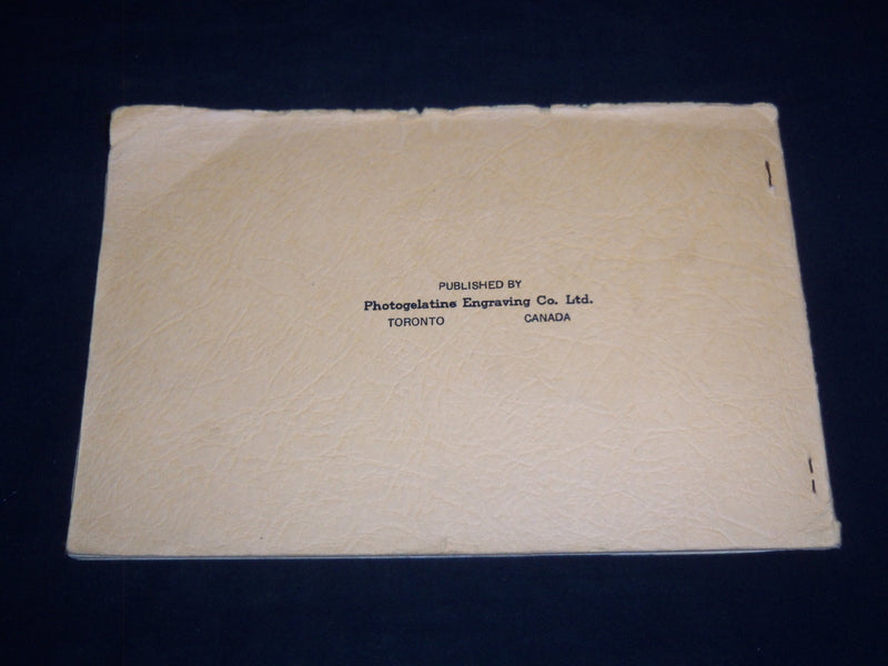 1930'S JASPER LAKE LOUISE HIGHWAY SOUVENIR VIEWS BOOK - DOMINION SERIES - J 8741