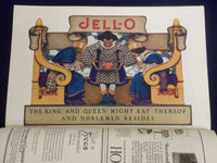1922 FEBRUARY THE CENTURY MAGAZINE - MAXFIELD PARRISH JELL-O AD - SP 2604