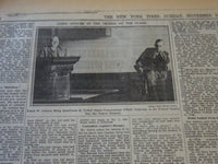 1928 NOV 18 NEW YORK TIMES - FOUR LEAKS SANK VESTRIS ENGINEER SAYS - NT 6513