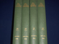 1941 OIL PAINT & DRUG REPORTER MAGAZINE BOUND VOL LOT OF 4 - GREAT ADS - KD 1221