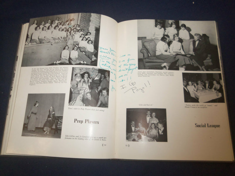 1952 THE CUPOLA MOUNT VERNON SEMINARY YEARBOOK - WASHINGTON, D.C. - YB 2338