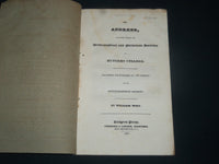 1830 RUTGERS COLLEGE PEITHESSOPHIAN & PHILOCLEAN SOCIETY ADDRESS BOOK - J 3909