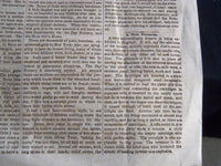 1866 DEC 22 THE COMMERCIAL BULLETIN BOSTON NEWSPAPER - STREET LIGHTS - NP 4186